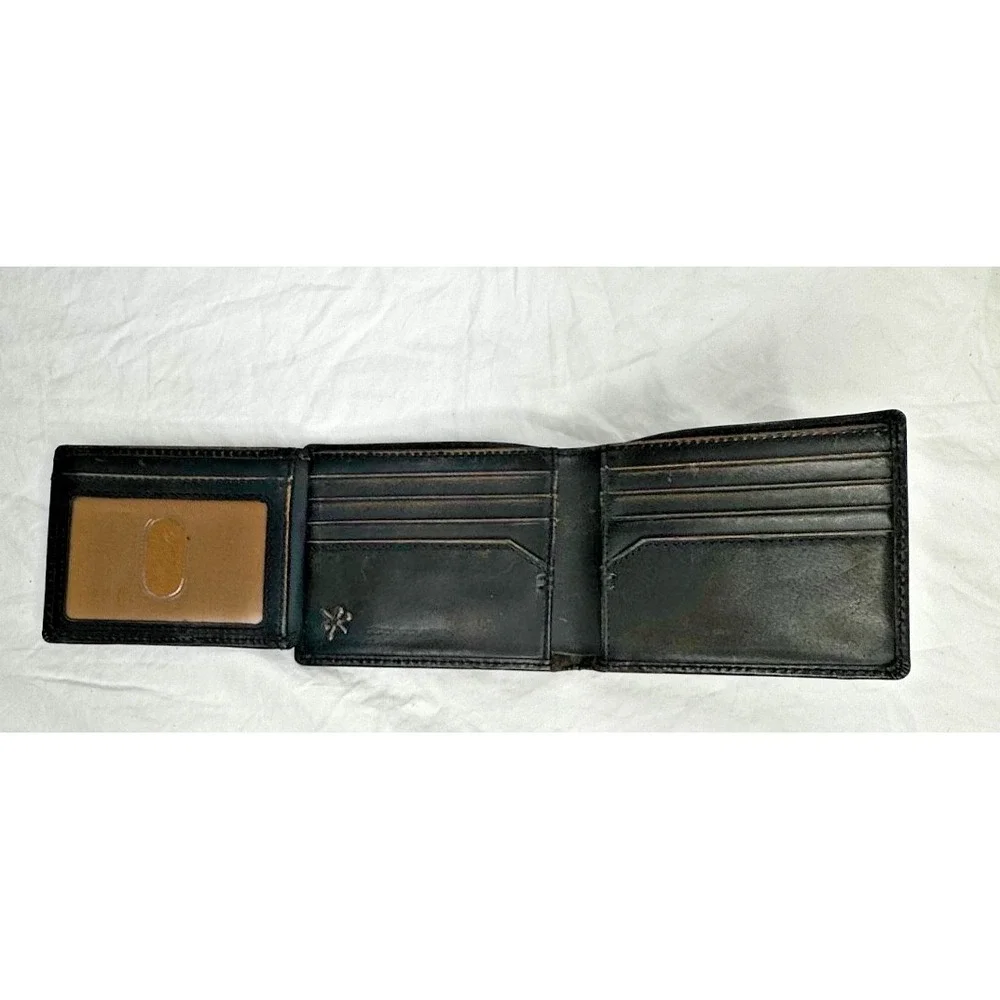House of Jack Co. Skull Bifold Wallet for Men with 4.25″ L × 3.5″ H